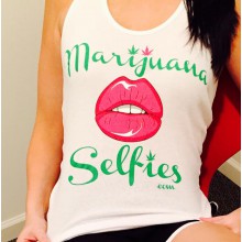 Marijuana Selfies Women’s Tank Top's Marijuana Selfies Women’s Tank Top's